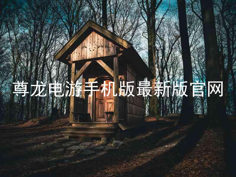 尊龙电游手机版最新版官网